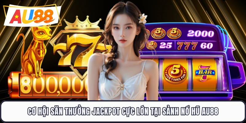 Cơ hội săn thưởng Jackpot cực lớn tại sảnh nổ hũ AU88 